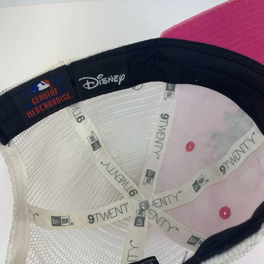 Minnie Mouse Boston Red Sox Hat Disney MLB Youth Child Pink Baseball Cap New Era